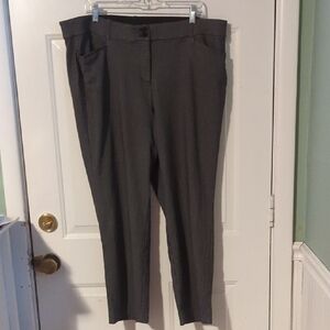 Lane Bryant Size 20 Work Career Pants Dots Design Stretch Waist